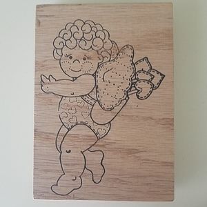 Cupid Rubber Stamp